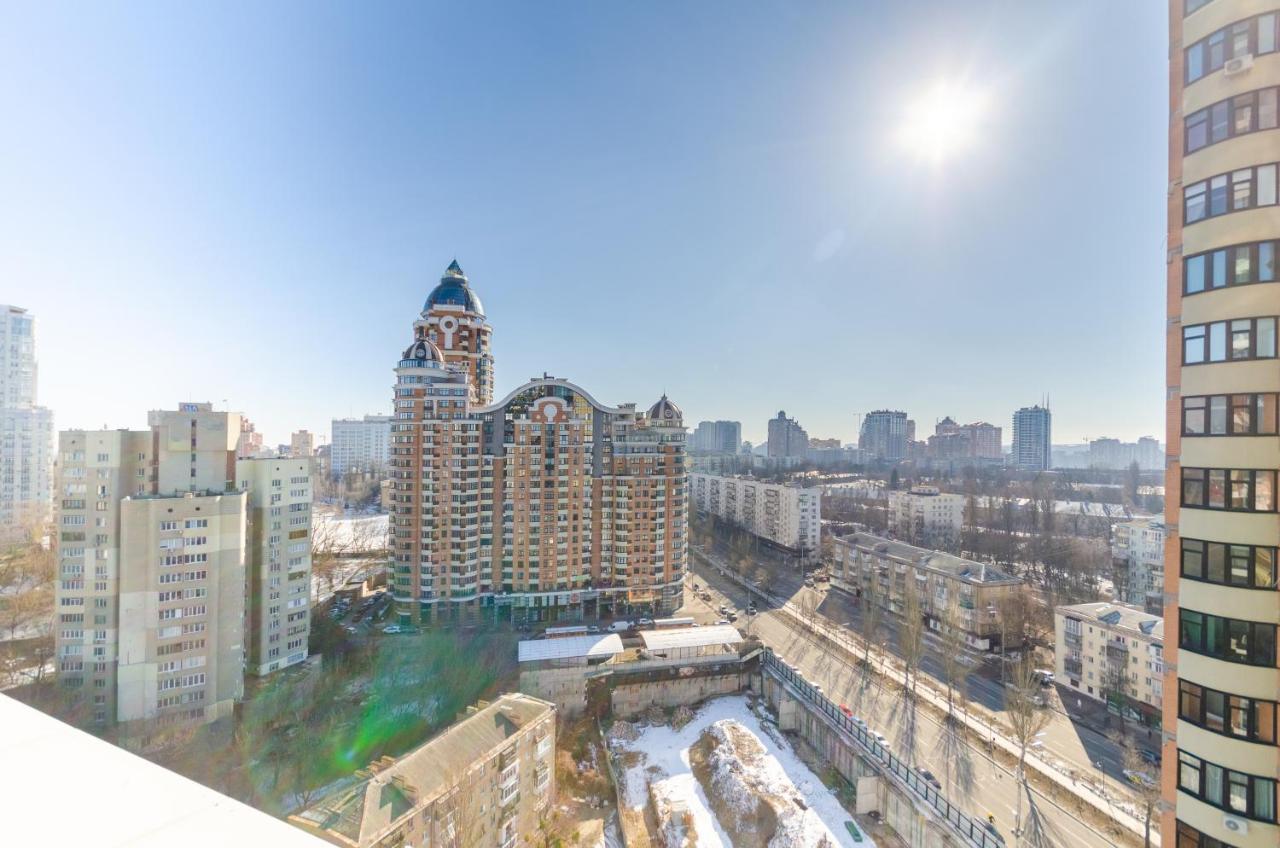 Petrovdom In Rc Jack House Panoramic City View Kiev Bagian luar foto
