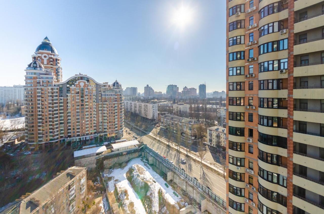 Petrovdom In Rc Jack House Panoramic City View Kiev Bagian luar foto